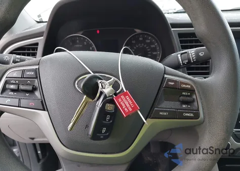 2017 Hyundai Elantra Se from USA, damaged, VIN 5NPD84LFXHH105984